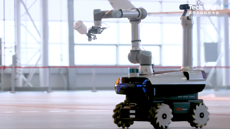 聯(lián)想首款自研工業(yè)機(jī)器人晨星助力國產(chǎn)大飛機(jī)制造